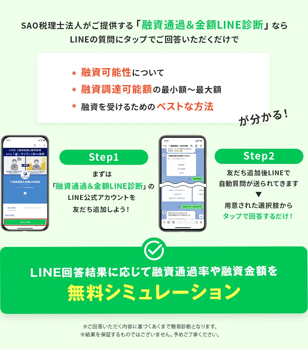融資を受けるためのベストな方法が分かる！